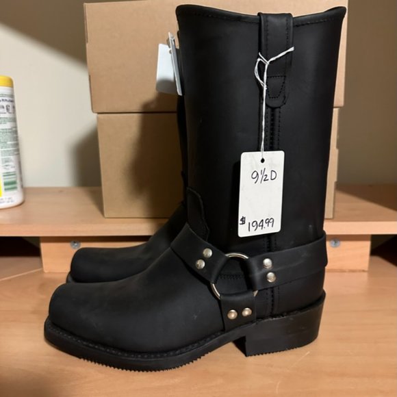 Double-H Motorcycle Riding Boots Size 9.5 - Picture 2 of 5